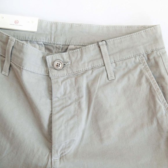 AG Adriano Goldschmied Grey Stretch The Griffin Tailored Short - Picture 4 of 5